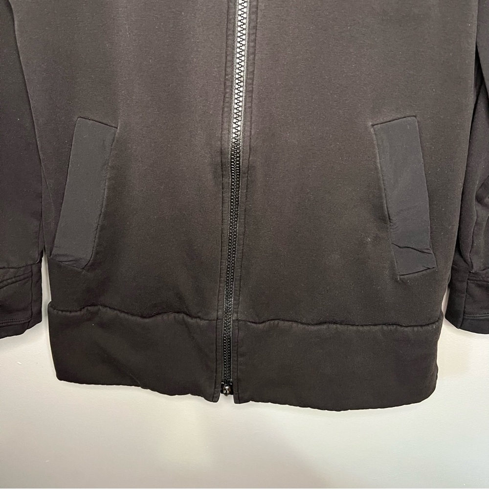 Athleta Victory Long PrimaLoft Hooded Full Zip Jacket in Black S - Picture 6 of 11